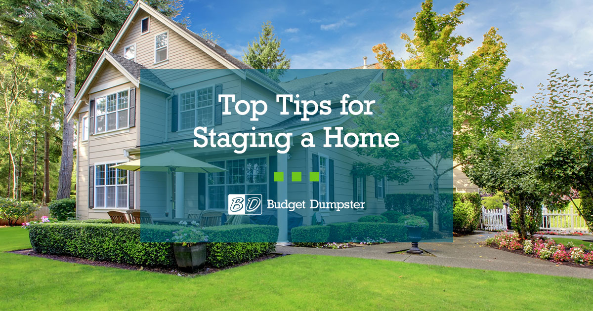 15 of the Best Ways to Stage a House for Sale | Budget Dumpster