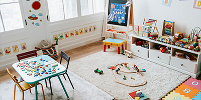 Shed Classroom With Play Area