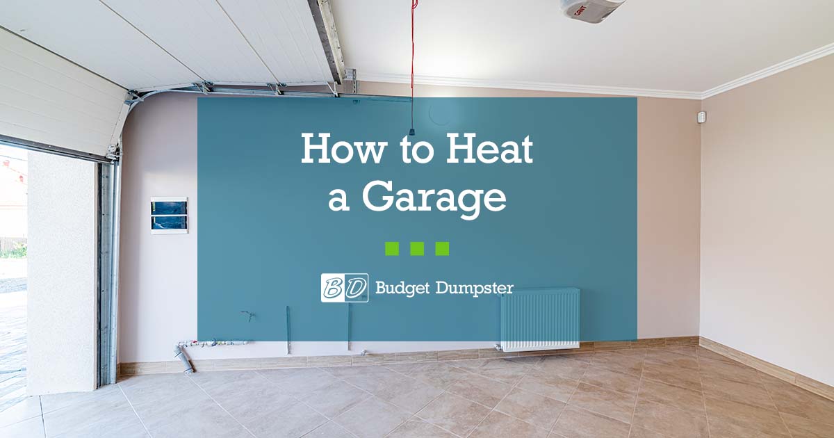 Best way to heat a garage discount