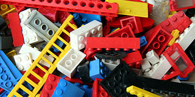 Mulitcolored Legos