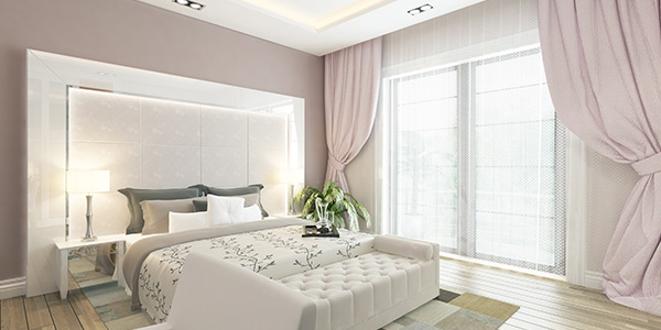 Dusty Pink Bedroom Paint