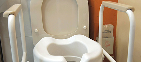Toilet Riser With Handles