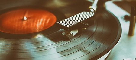 Needle on a Record Player