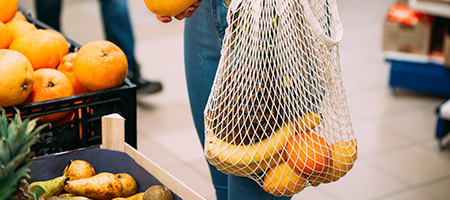 Reusable Grocery Bags Are An Easy Way to Reduce Waste At Home