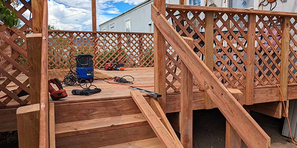 Deck With Tools