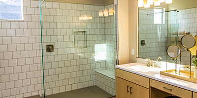 Converted Walk In Shower From Tub