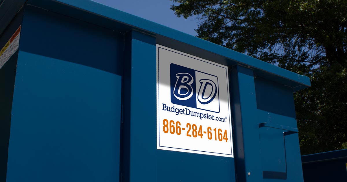 Rent a Dumpster for Residential Cleanups | Budget Dumpster