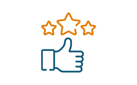 Positive Customer Reviews Icon