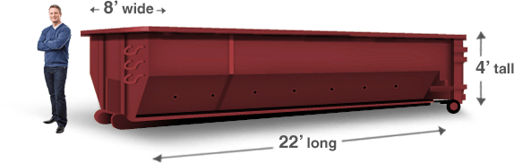 20 yard dumpster