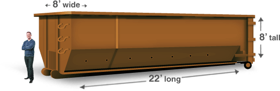 40 yard dumpster