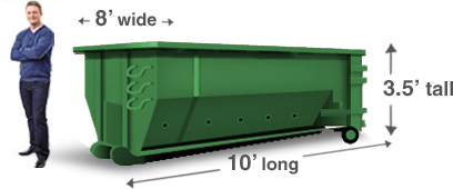 10 yard dumpster