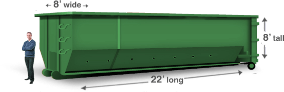 40 yard dumpster