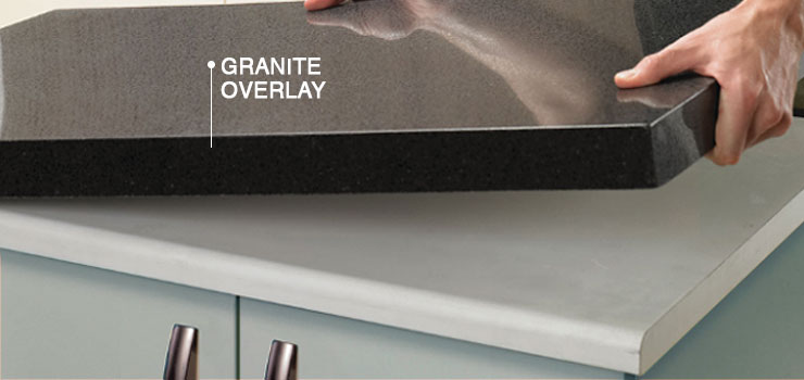 granite overlay countertop