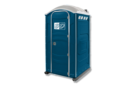 Blue Portable Toilet