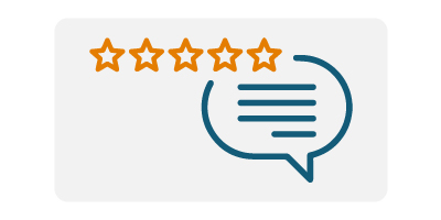 5 Star Testimonial Icon